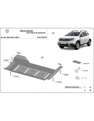 Protección DPF Dacia Duster "98.041" (Desde 2021)