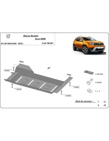 Protección para EGR, system STOP&GO Dacia Duster "98.041" (Desde 2018)