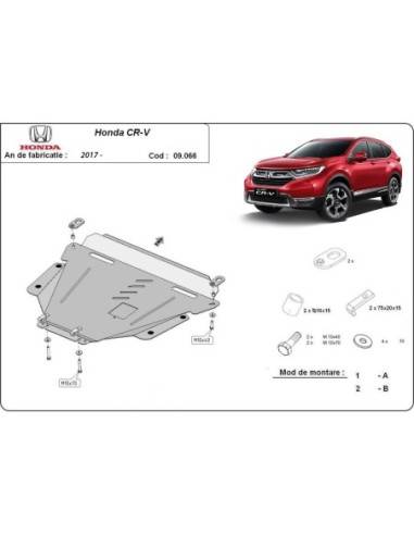 Cubre carter metalico Honda CR-V "09.066" (Desde 2017)