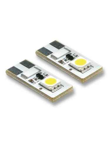 T10 CANBUS 2SMD 5050 12V WHITE 2 UNIDADES BLISTER