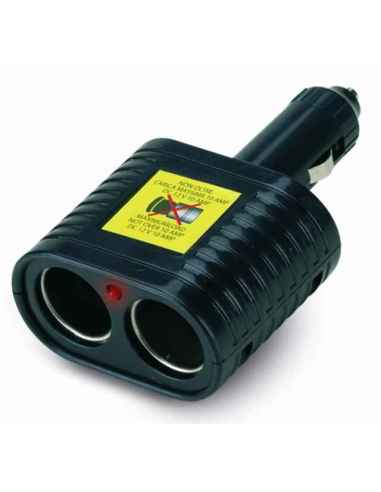 DOBLE TOMA DE MECHERO 12 V DUAL