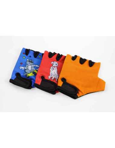 GUANTES POLIESTER ASPECTO PIEL COLORES SURTIDOS TALLA M