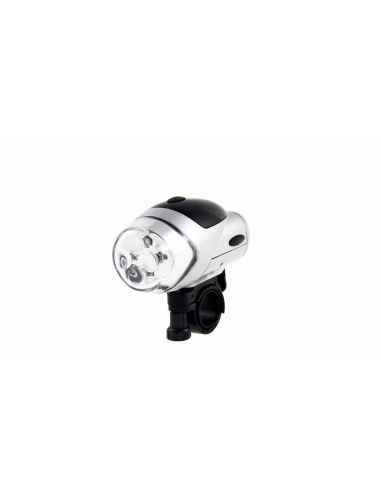 LUCES DELANTERAS YETI 4 LEDS 3 FUNCIONES. ADAPTABLE A MANILLAR DE DIAMETRO22.2 - DIAMETRO25.4MM. BATERIA AAA +