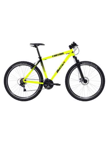 Bicicleta MTB29 CUADRO DE ALUMINIO "CORTINA" SHIMANO 21 VELOCIDADES TY21 FRENOS DISCO DELANTEROS Y TRASEROS  - COLOR PRI