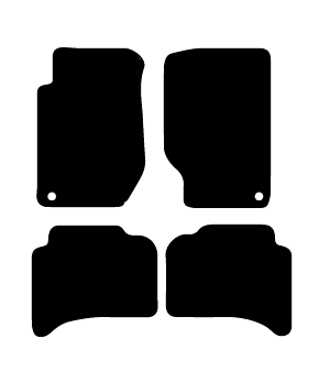 Alfombrillas de moqueta Kia Sportage (1991-2004) a medida - Standard