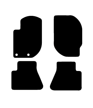 Alfombrillas de moqueta Land Rover Freelander (1997-2003) a medida - Standard