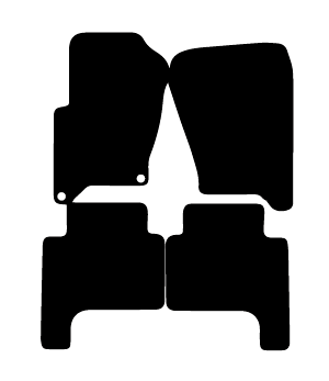 Alfombrillas de moqueta Land Rover Range Rover Sport (2005-2010) a medida - Standard