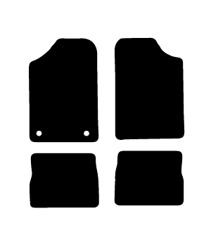 Alfombrillas de moqueta Peugeot 106 (1983-1998) a medida - Ellegance