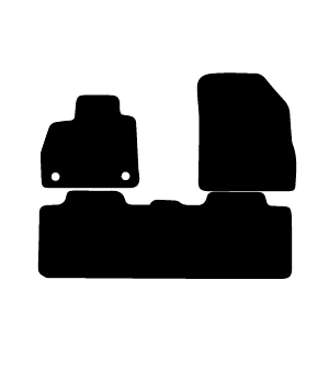 Alfombrillas de moqueta Renault Espace V (2015-actualidad) a medida - Standard