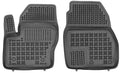 Alfombrillas de goma Ford Transit Connect II Frontal con un Material Extra en el Lado del Conductor (2013-actualidad) a…