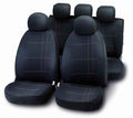 JUEGO FUNDAS EMBROIDERY NEGRO/GRIS