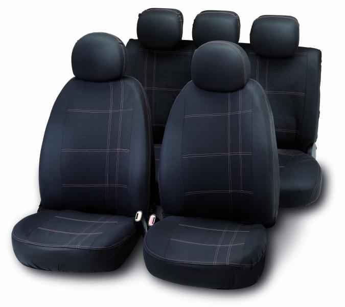 JUEGO FUNDAS EMBROIDERY NEGRO/GRIS