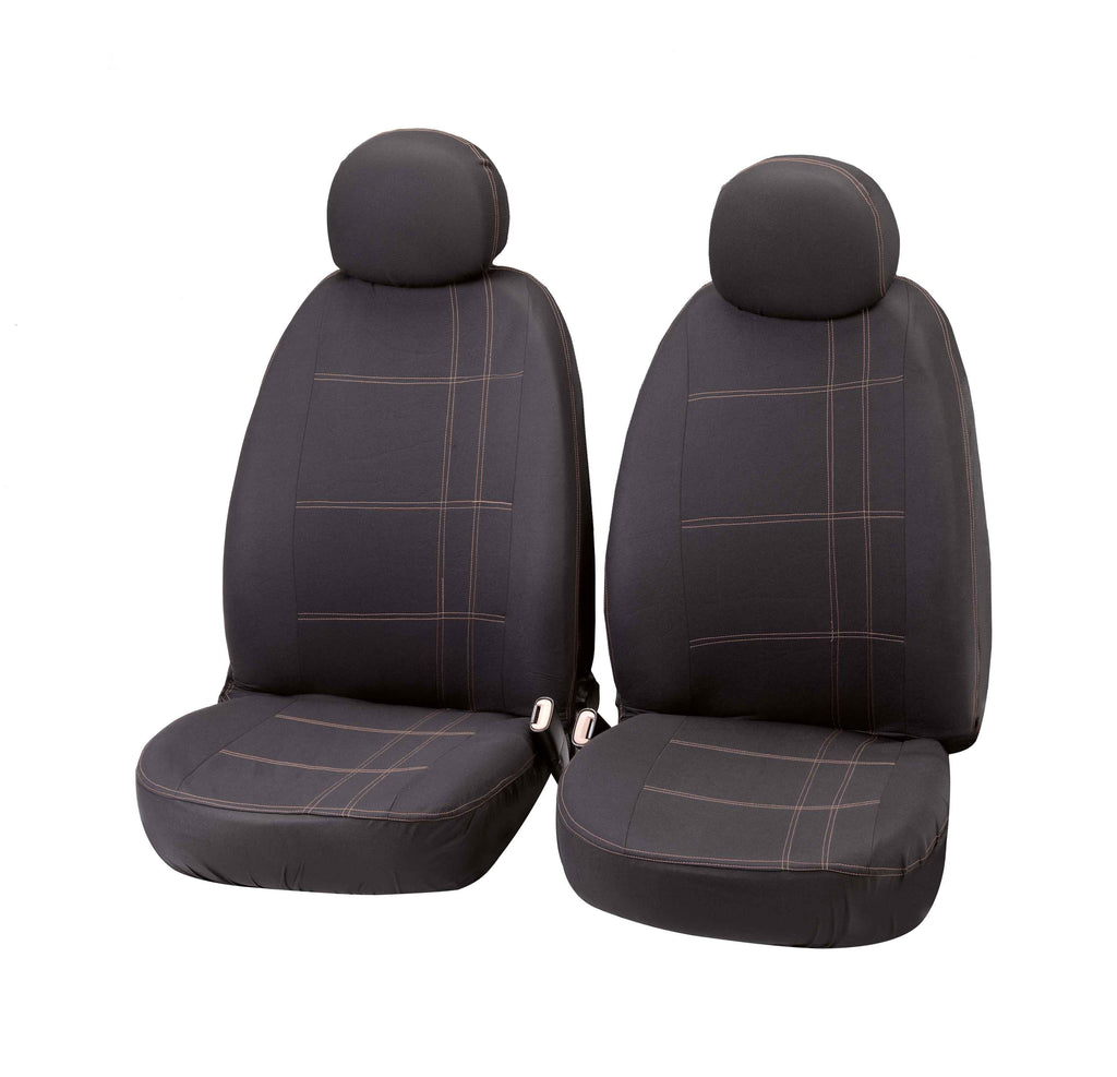 FUNDAS ASIENTO 4 PCS LONA EMBROIDERI