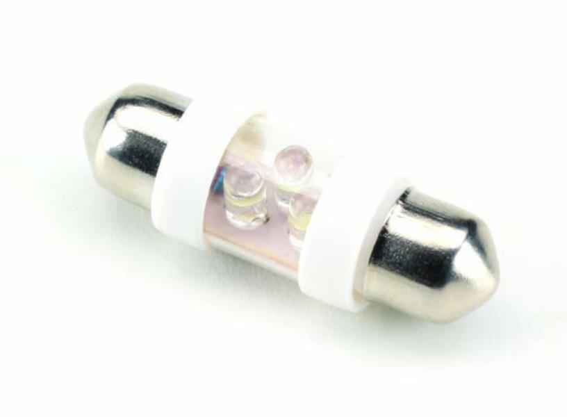 2 L?MPARAS PLAFONIER 3 LEDS BLANCO TORPEDO