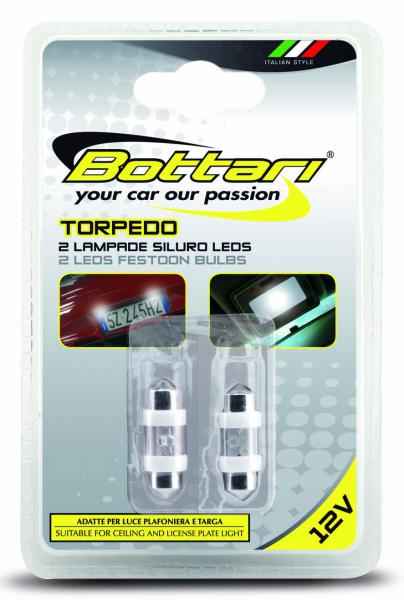 2 L?MPARAS PLAFONIER 3 LEDS BLANCO TORPEDO