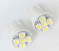 2 LAMPARAS T10 W5W LED BULB 5SMD 3528 WHITE
