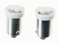 2 LAMPARAS BA9S 2SMD 3528 WHITE