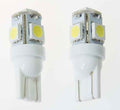 T10 5LED W5W 5050SMD WHITE 12V 2 UNIDADES