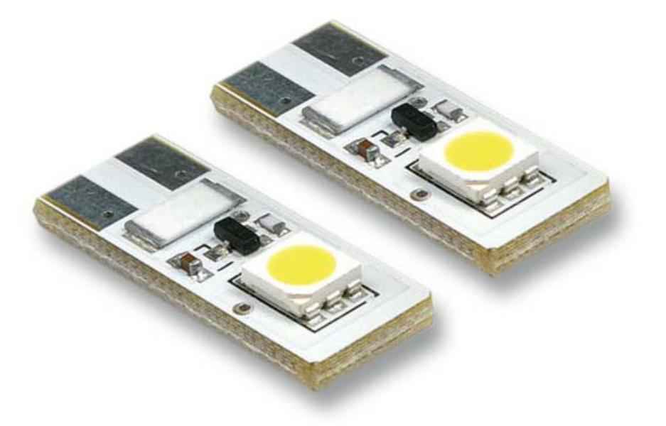 T10 CANBUS 2SMD 5050 12V WHITE 2 UNIDADES BLISTER
