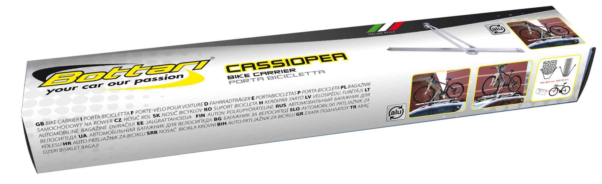 PORTABICICLETAS TECHO CON LLAVE CASIOPEA