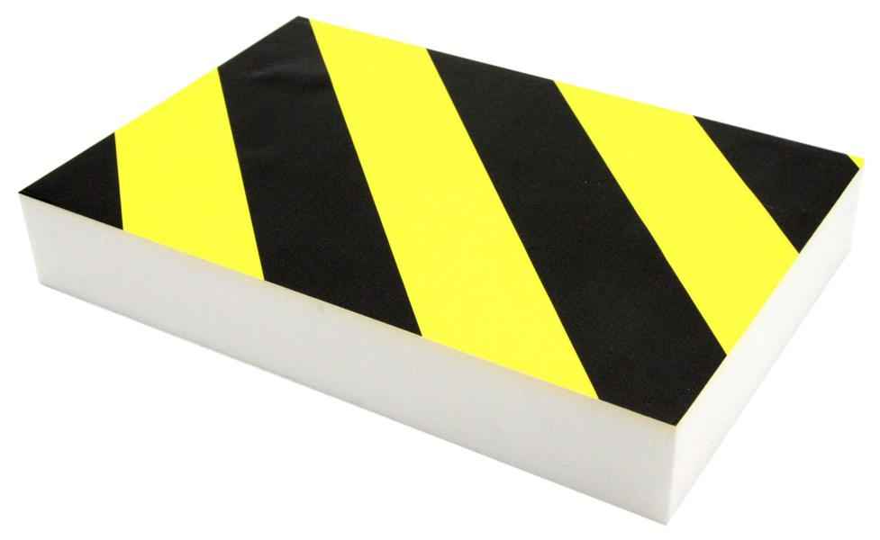 PROTECTOR ANTICOLISION REFLECTANTE PLANO 3M - 295*195*45MM