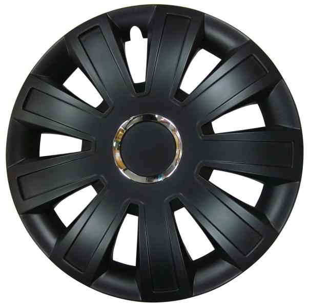 TAPACUBOS LUXE NEGRO 4 UNIDADES 14" SANTANDER