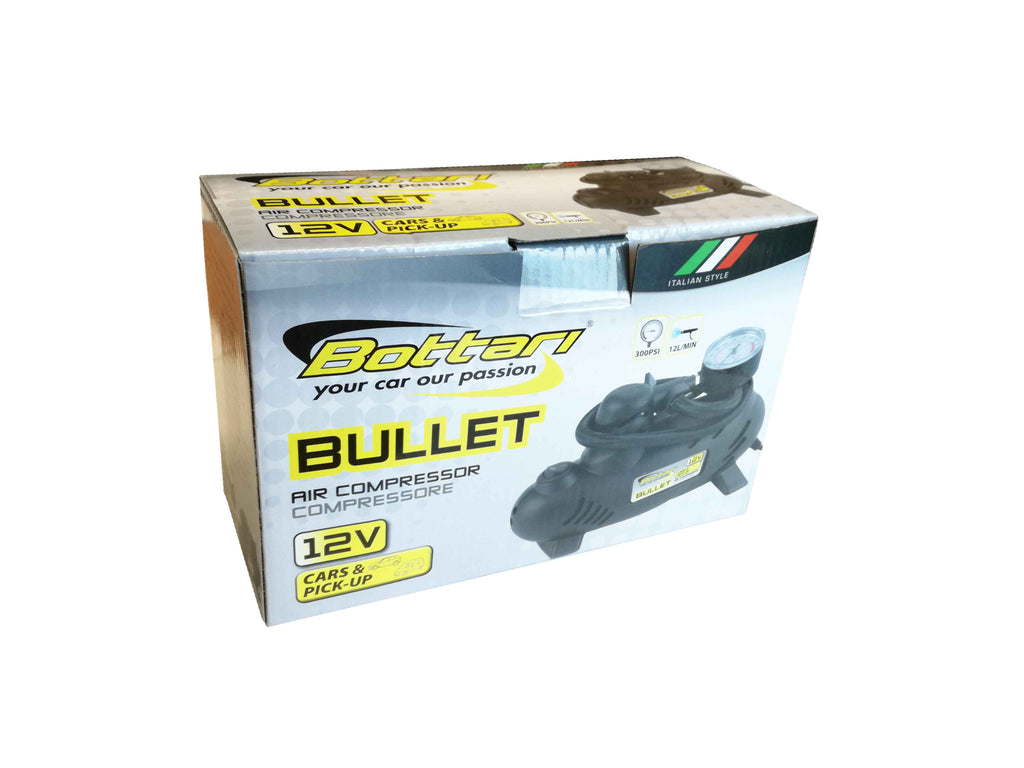COMPRESOR DE AIRE 12V BULLET