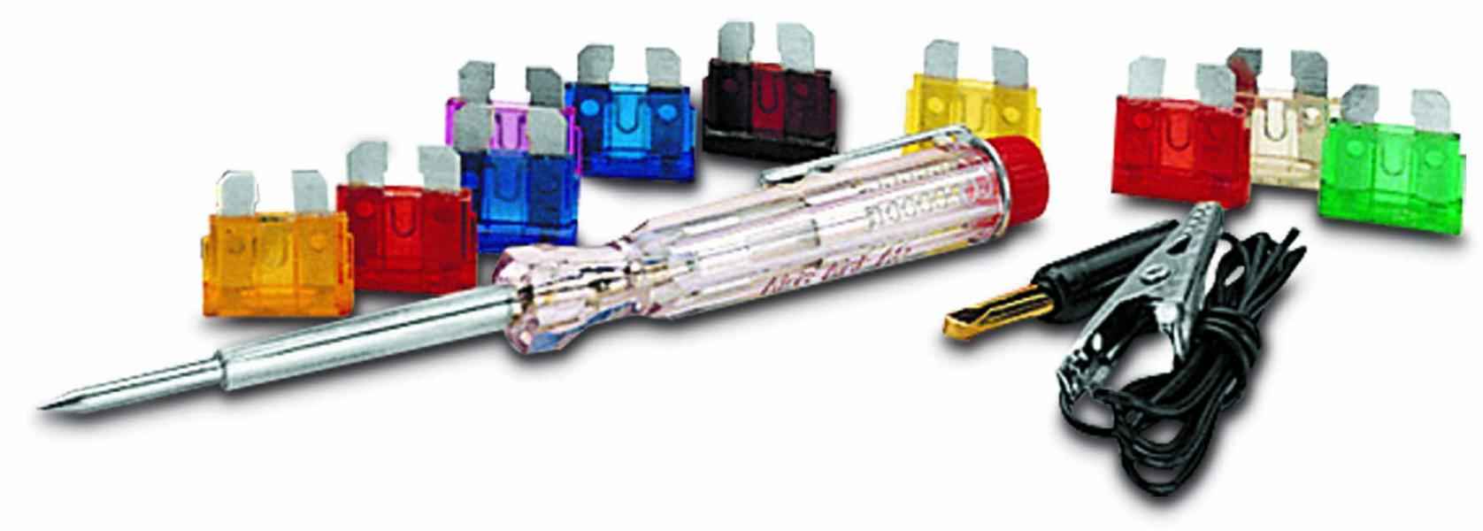 FUSIBLES BILAMA 10 UNIDADES CON TESTER