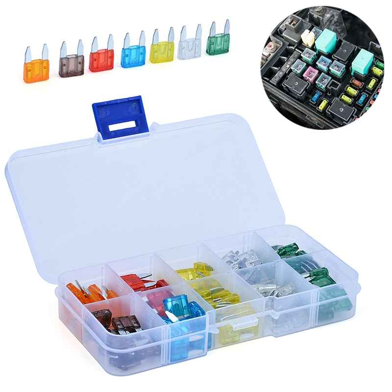 ESTUCHE MINI FUSIBLES 50 UNIDADES (5-7,5-10-15-20-25-30)