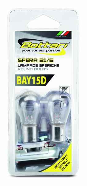 LAMPARA 12V - 5/21W 15D BLISTER
