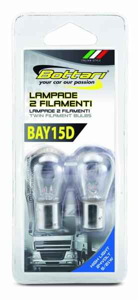 LAMPARA 24V - 5/21W BAY15D