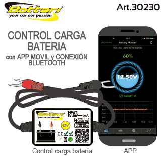 Controlador de Batería (APP Movil y Bluetooth)