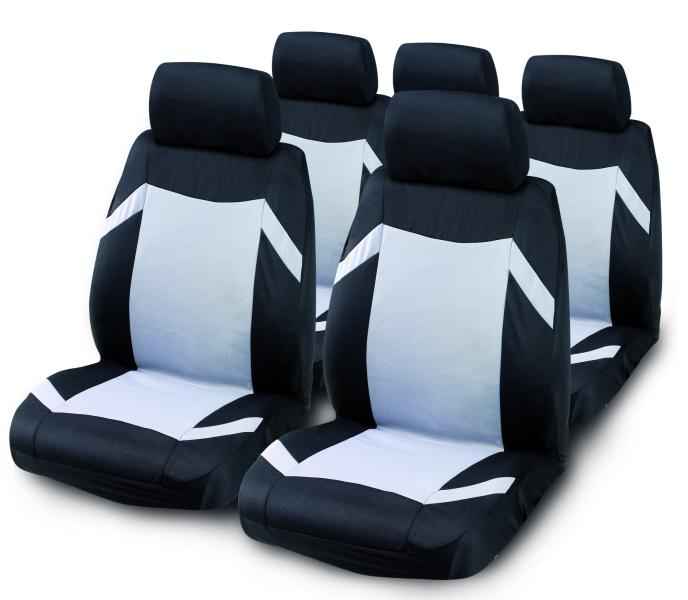 JUEGO FUNDAS KEEN ELASTICAS NEGRO/GRIS