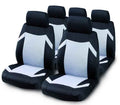 JUEGO FUNDAS KEEN ELASTICAS NEGRO/GRIS