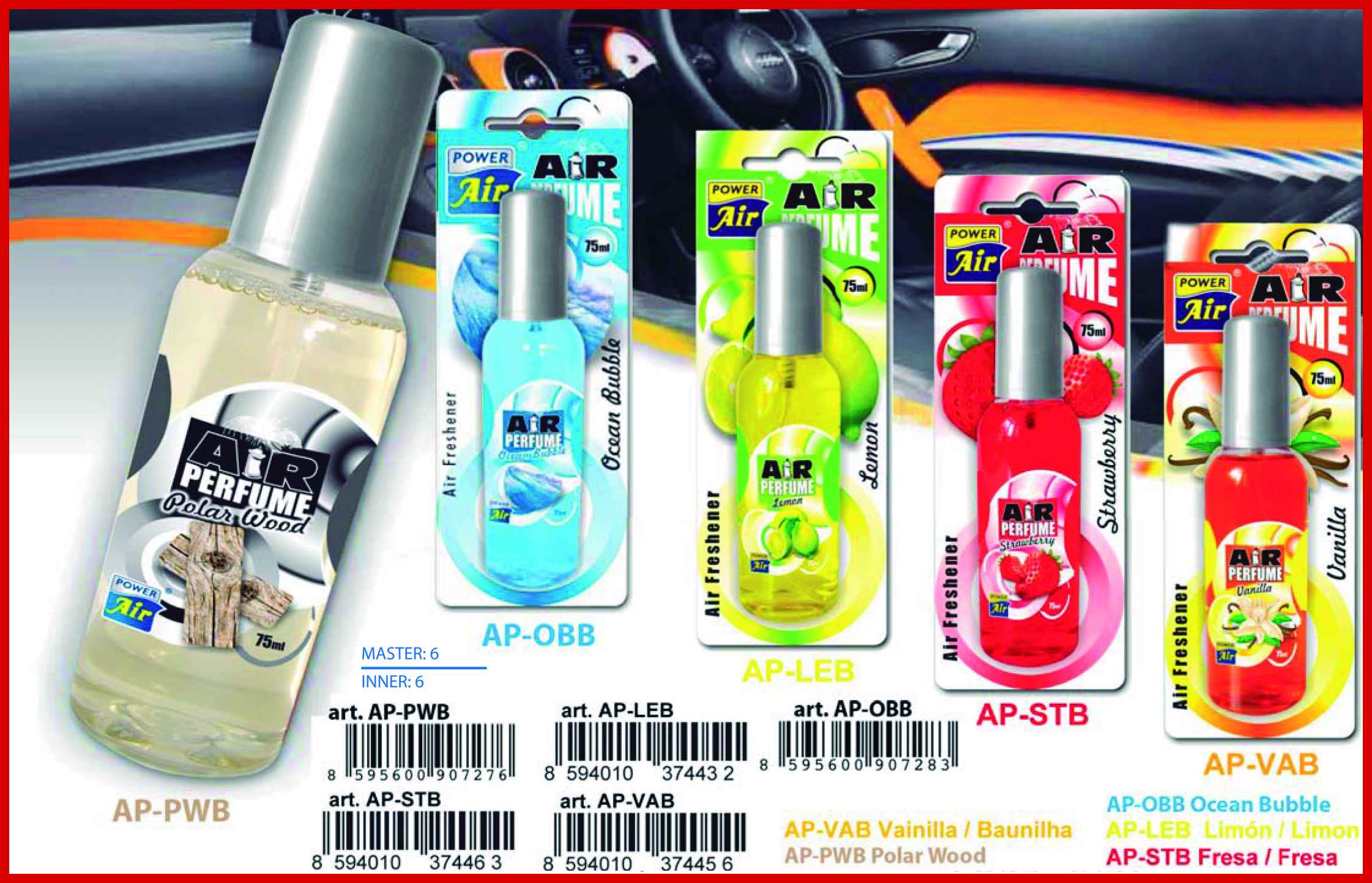 AMBIENTADOR SPRAY AROMA 75 ML FRESA BLISTER