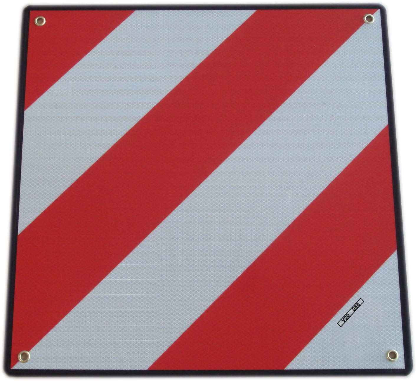 Placa V20 Carga Sobresaliente 50X50cm (Metal)