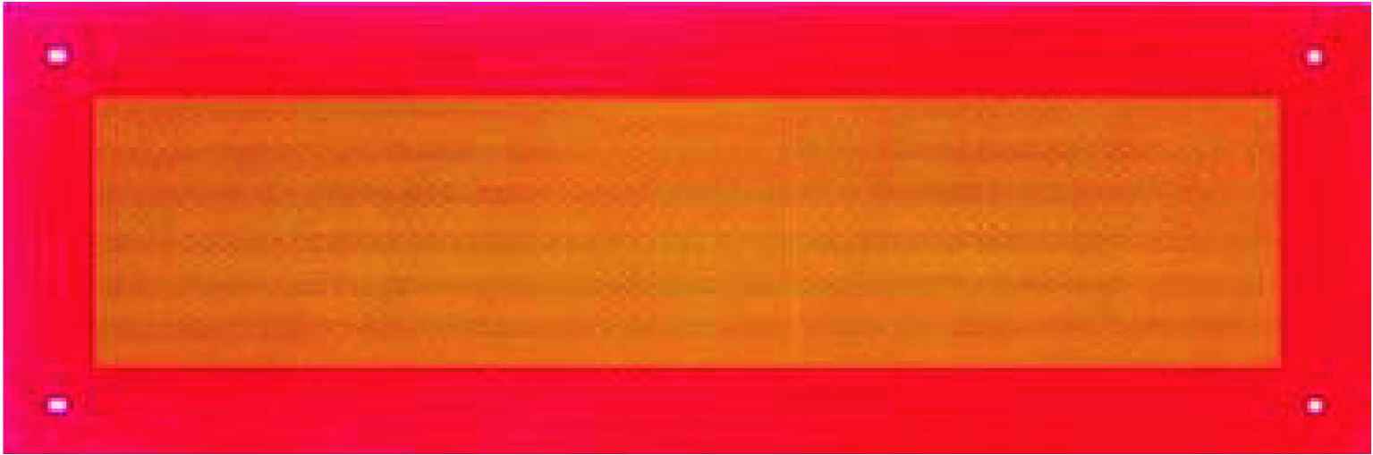 Placa V6 de Vehiculos Largos