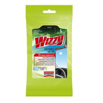 WIZZY LIMPIADOR DE VIDRIO - 15 PCS