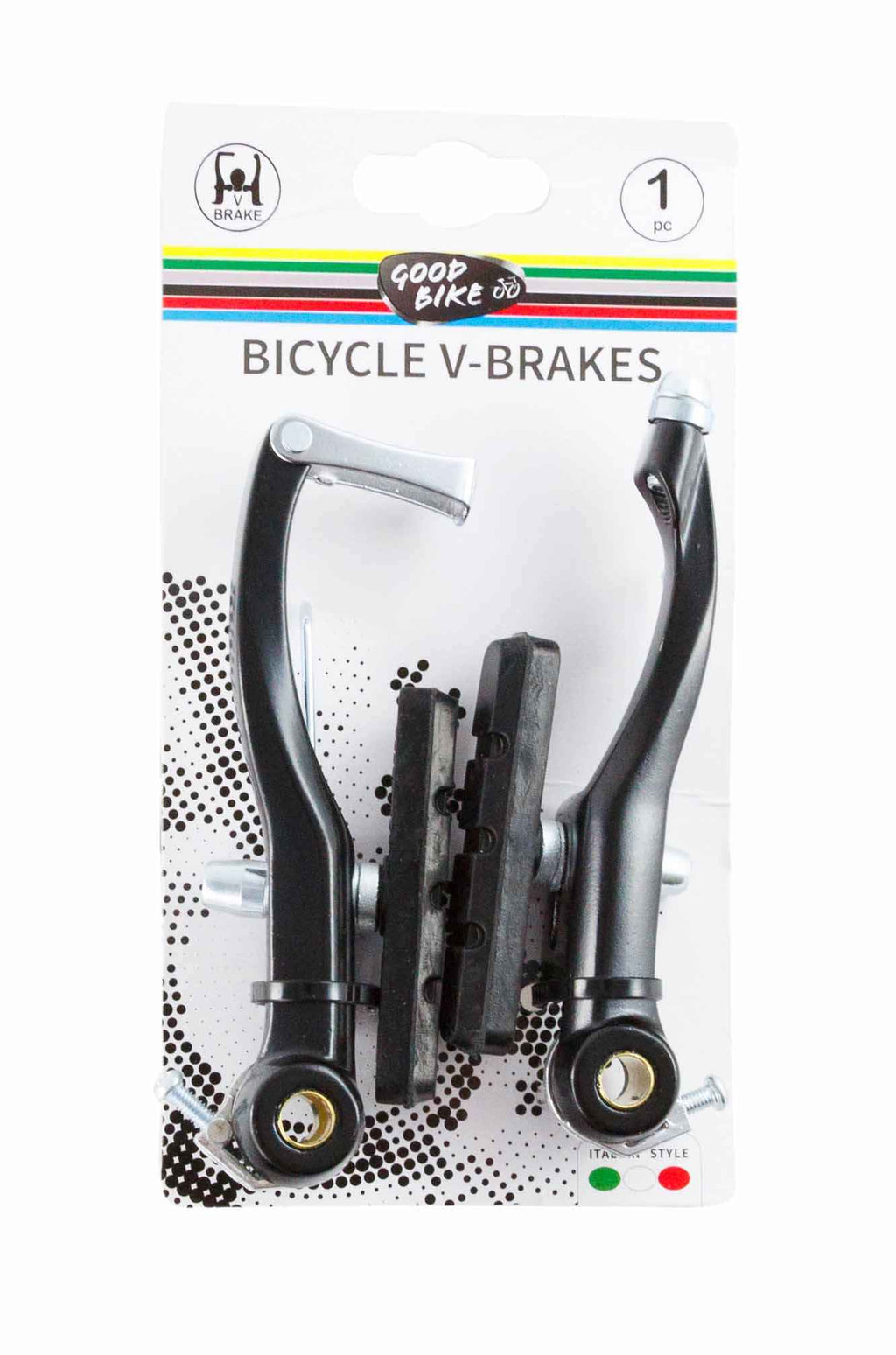 FRENOS PARA RUEDA DELANTERA Y TRASERA V-BRAKE NEGRO