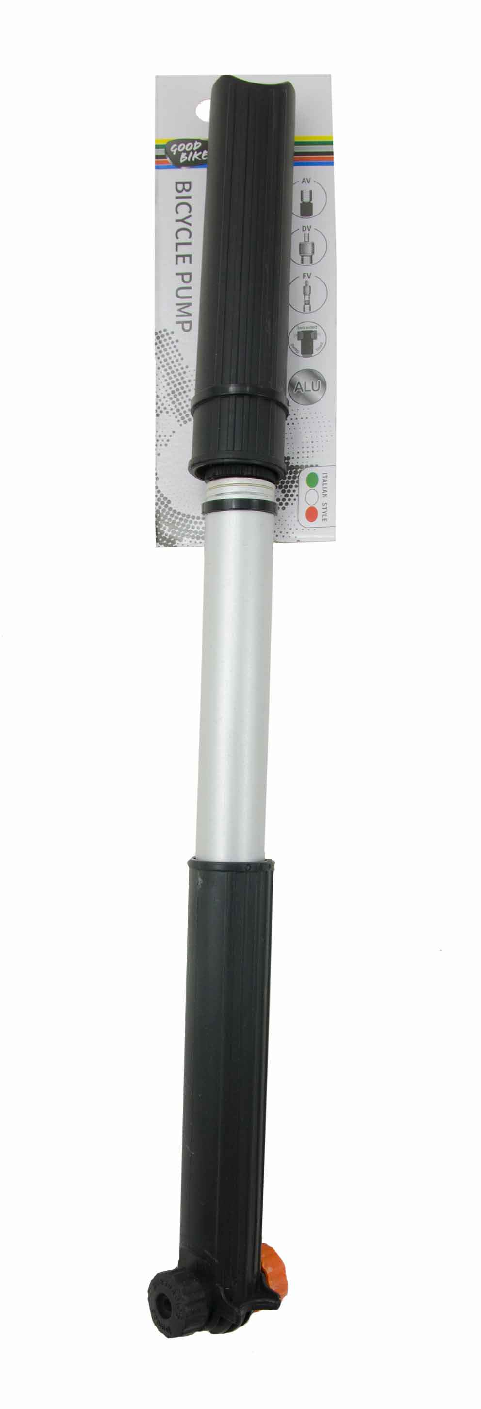 MINI BOMBA PARA VALVULAS A/V, H/V, D/V, ALUMINIO. DIAM22MMx400MM 5 BARES DE PRESION MAXIMA