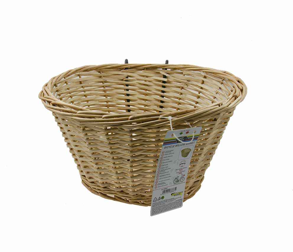 CESTA DE MIMBRE CON GANCHOS 35x26x20