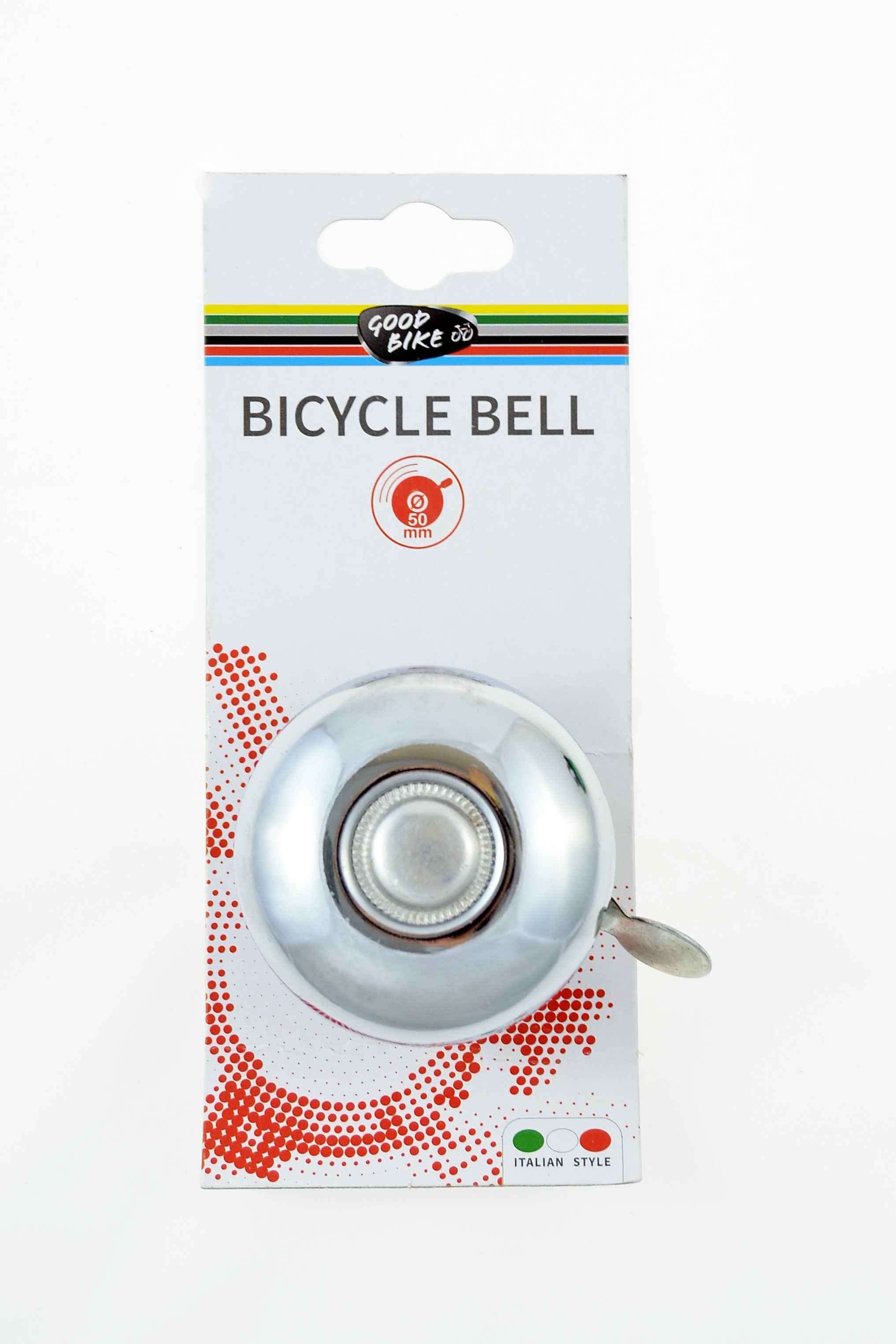 TIMBRE DE BICICLETA REDONDO. METALICO 50 MM