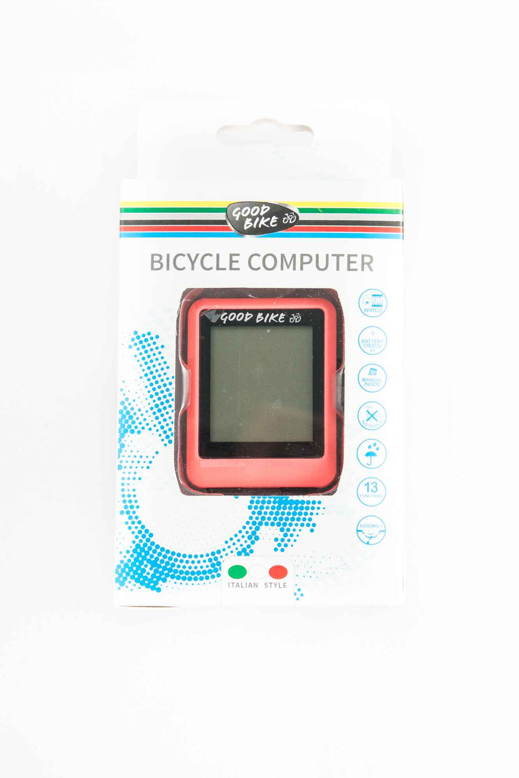 CICLO COMPUTADOR CON CABLE 13 FUNCIONES. RELOJ 12/24 H. CROOGRAFO