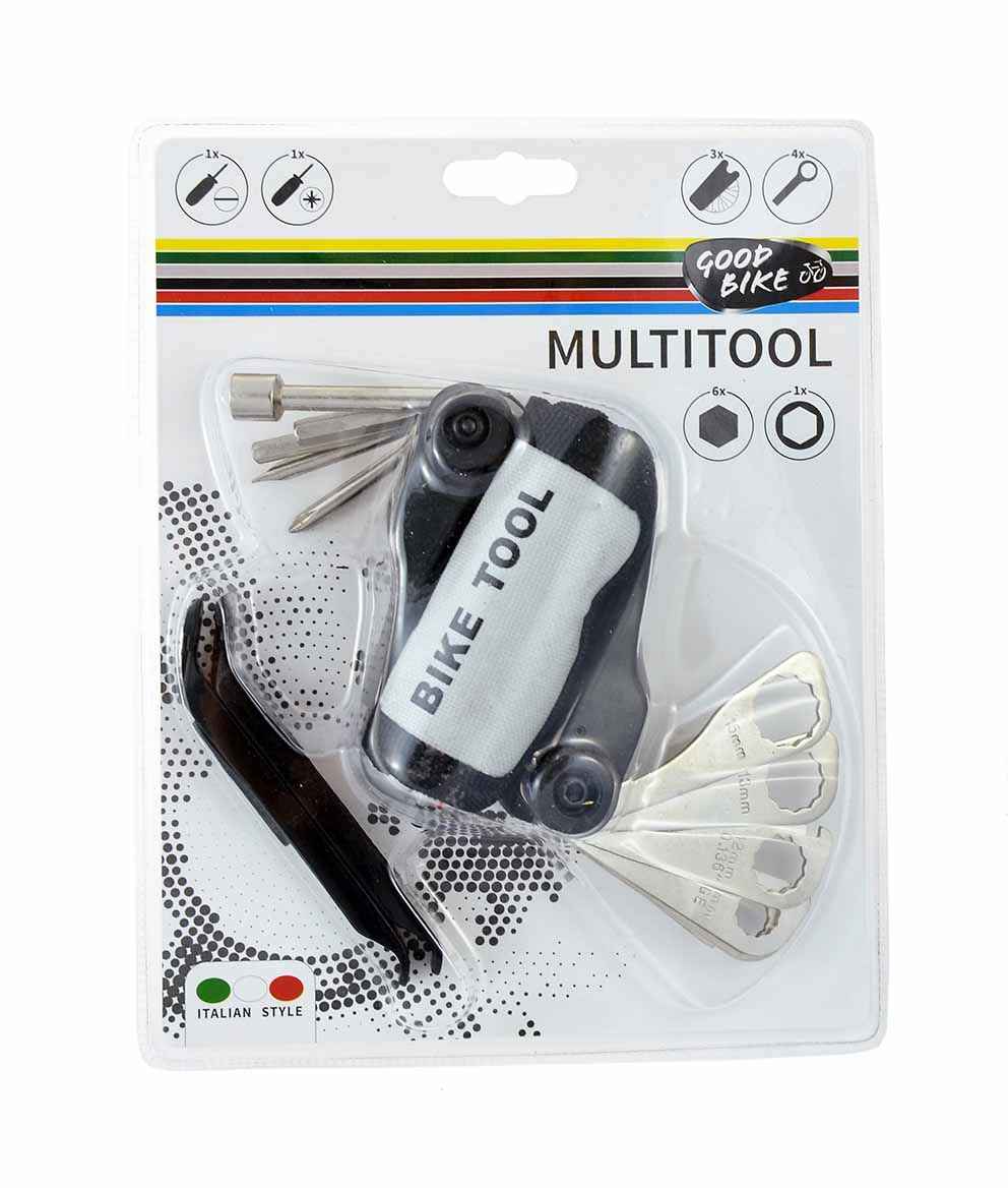 KIT HERRAMIENTAS MULTIFUNCION REPARA BICI INFANTIL 18 EN 1