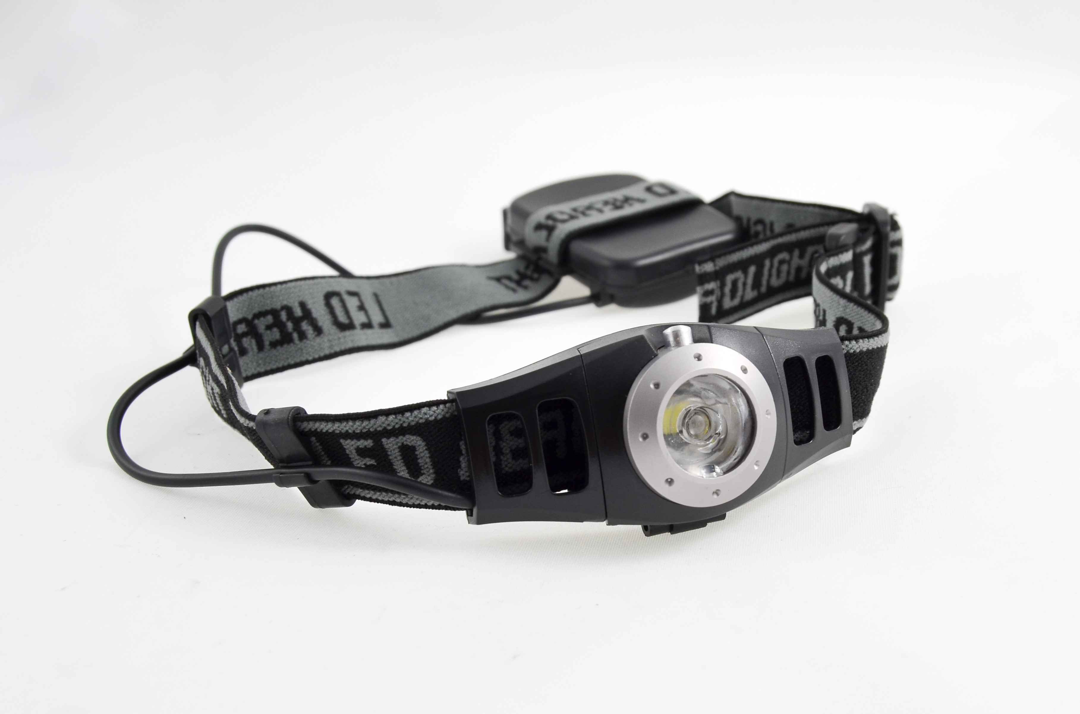 LUZ PARA ACOPLAR EN LA CABEZA DE LED 3 - 4 POSICIONES BATERIA AAAx3 NO INCLUIDA