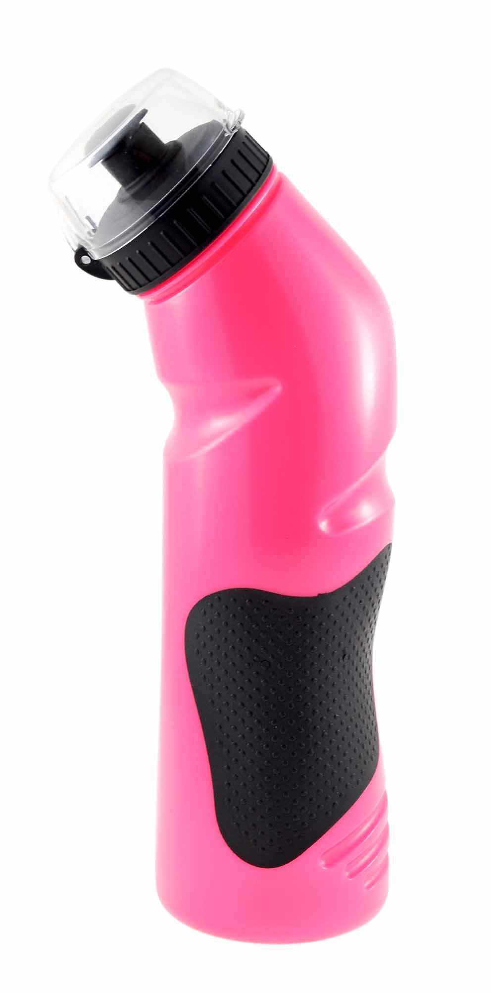 BIDON DE AGUA 750ML. EMPU?ADURA DE GOMA. FABRICADO EN PP. COLORES SURTIDOS