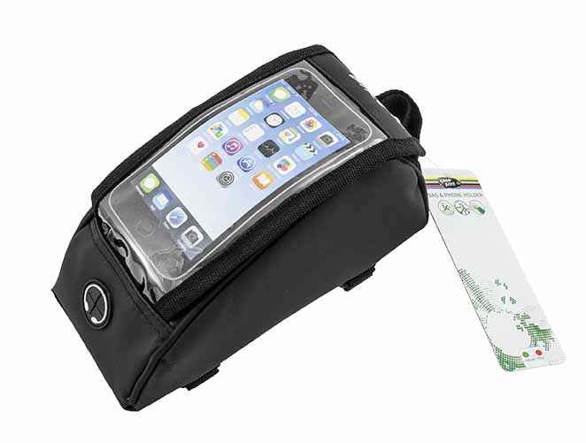 BOLSA DE MARCO CON SOPORTE PARA EL TELEFONO. TAMA?O 20x9x10 CM 1.8l, PVC