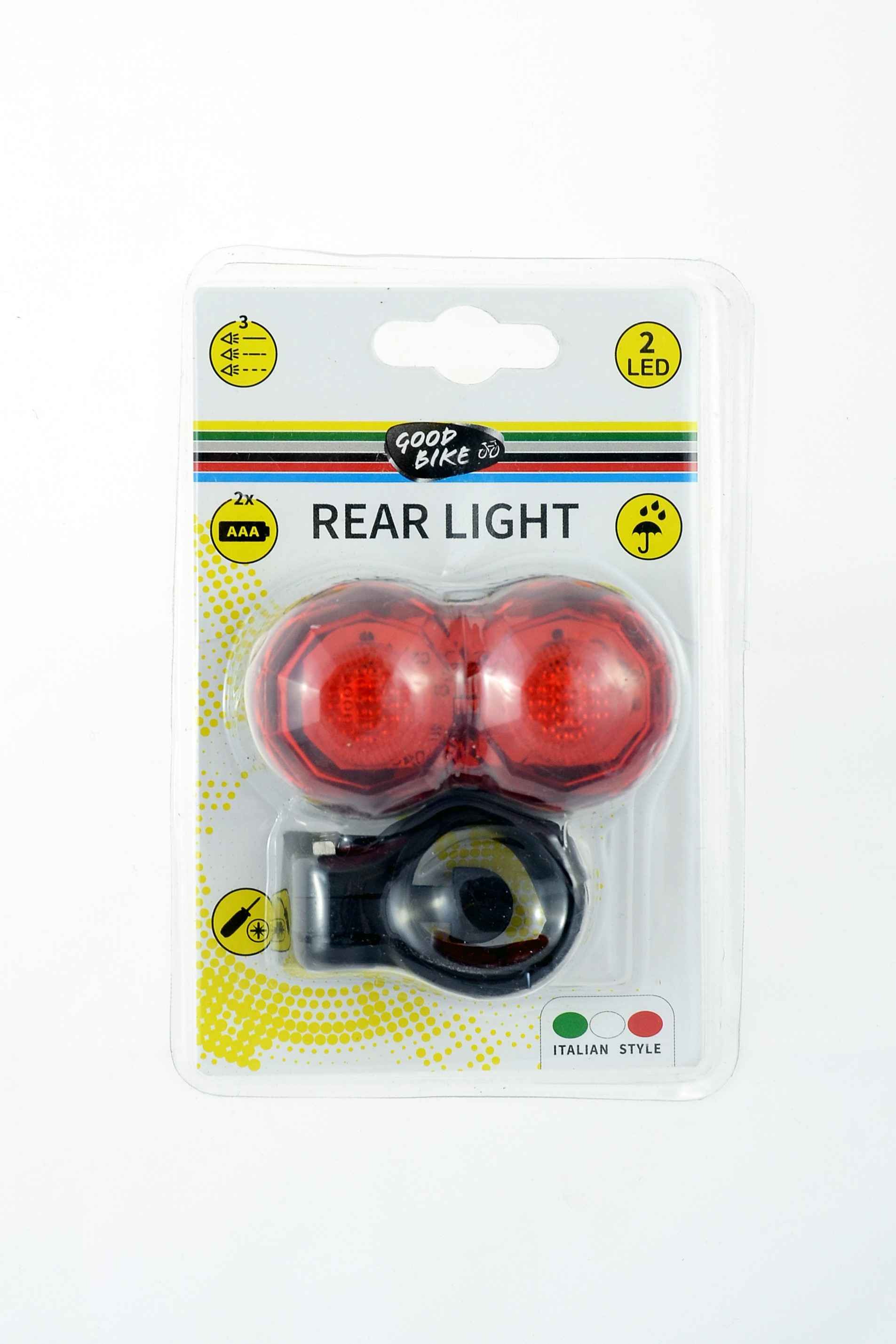 LAMPARA FRONTAL 2LED 3 FUNCIONES FLY