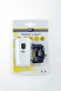 LUZ FRONTAL RECARGABLE CON USB 2 LEDS 3 FUNCIONES