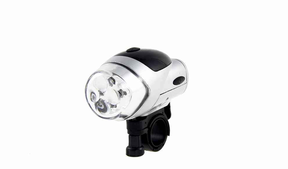 LUCES DELANTERAS YETI 4 LEDS 3 FUNCIONES. ADAPTABLE A MANILLAR DE DIAMETRO22.2 - DIAMETRO25.4MM. BATERIA AAA +